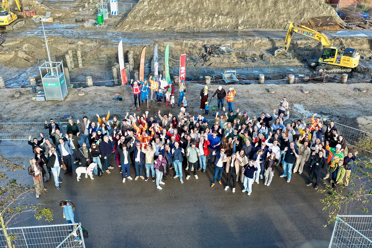 Terugblik op een feestelijke start van de bouw!